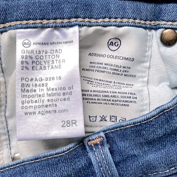 AG The Farrah High-Rise Skinny Size 28R - Picture 7 of 7